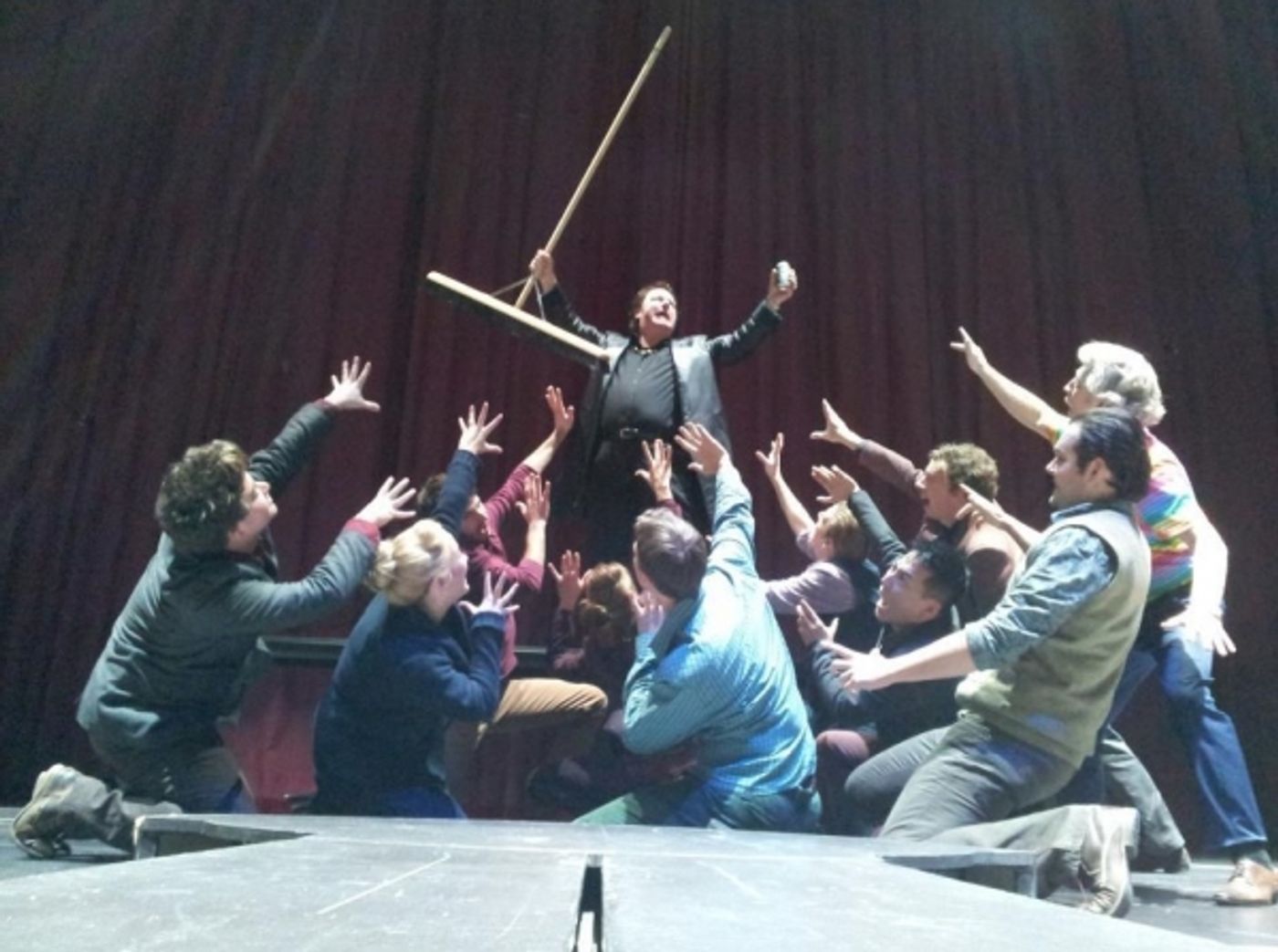 Photo Flash: Saturday Intermission Pics, Jan 19 - JERSEY BOYS 1st National Tour Marks 2,500 Shows, NICE WORK Does Downton & More! Photo Flash: Saturday Intermission Pics, Jan 19 - JERSEY BOYS 1st National Tour Marks 2,500 Shows, NICE WORK Does Downton & More! Image