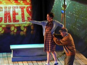 Paige Lindsay White and Mark Bramhall @ BroadwayWorld Paige Lindsay White and Mark Bramhall Photo