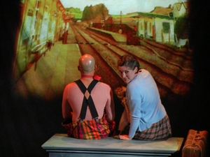 Tony Duran and Paige Lindsay White @ BroadwayWorld Tony Duran and Paige Lindsay White Photo