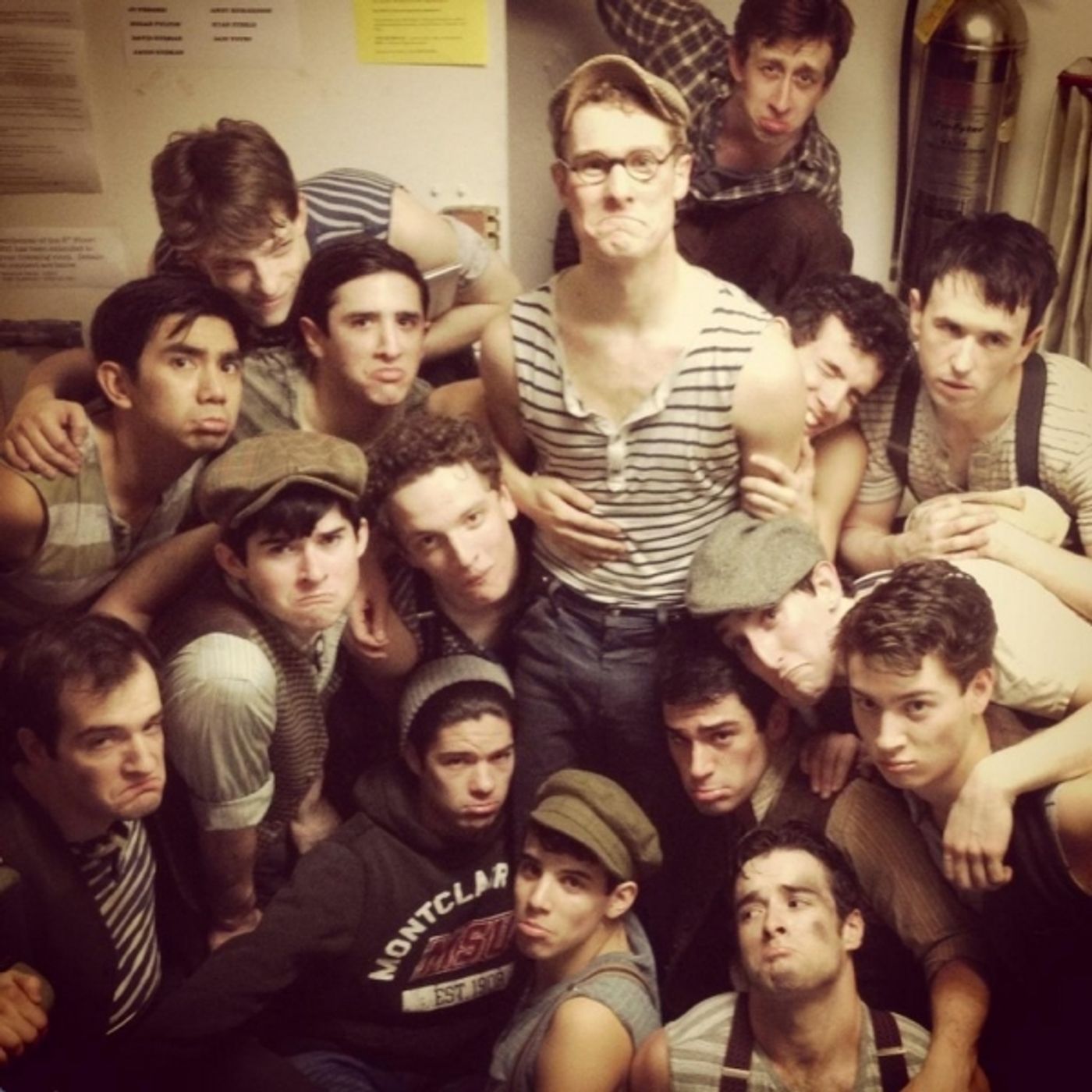 Photo Flash: Saturday Intermission Pics, Jan 19, Part 2 - 'One Week More' to See EVITA, Farewell to NEWSIES' Ryan Steele and More!  Image