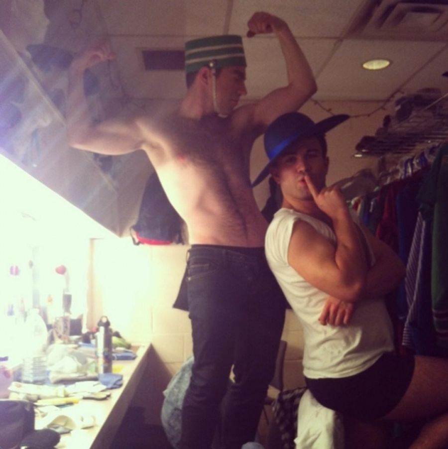 Photo Flash: Saturday Intermission Pics, Jan 19, Part 2 - 'One Week More' to See EVITA, Farewell to NEWSIES' Ryan Steele and More! Image