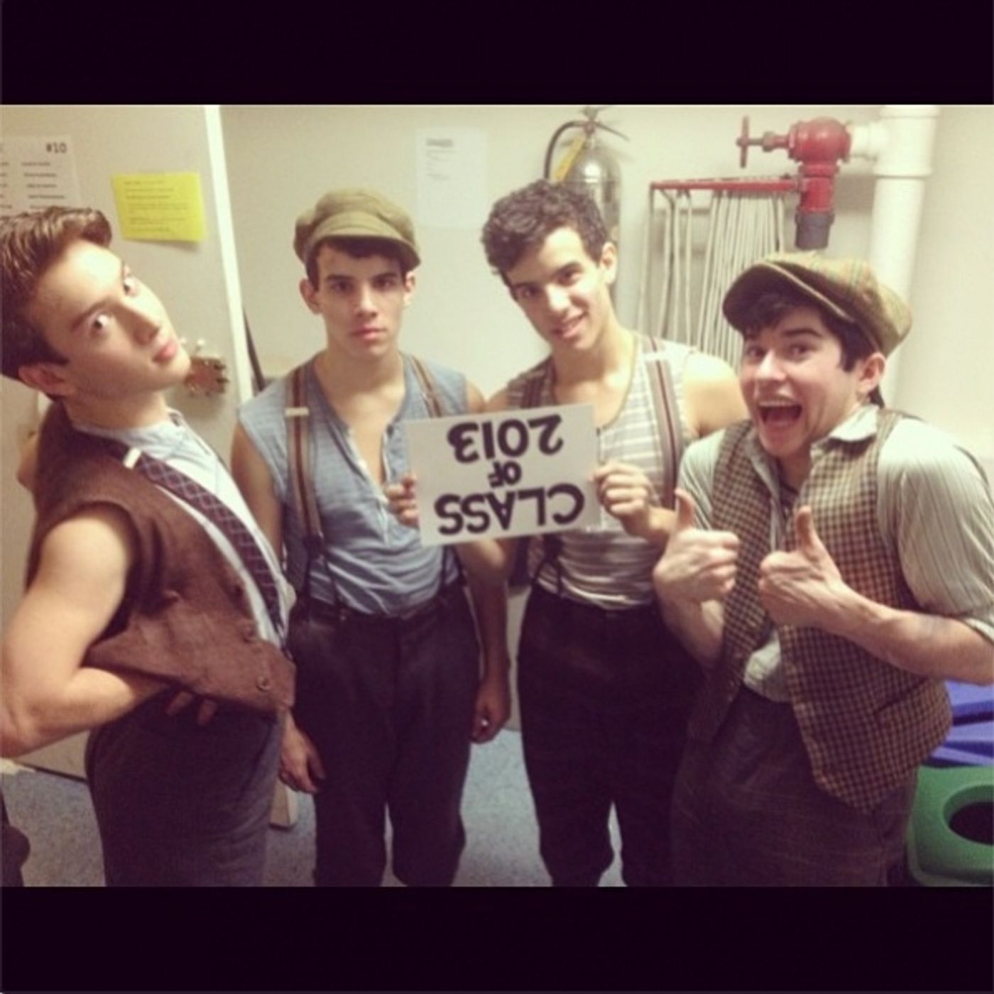 Photo Flash: Saturday Intermission Pics, Jan 19, Part 2 - 'One Week More' to See EVITA, Farewell to NEWSIES' Ryan Steele and More!  Image