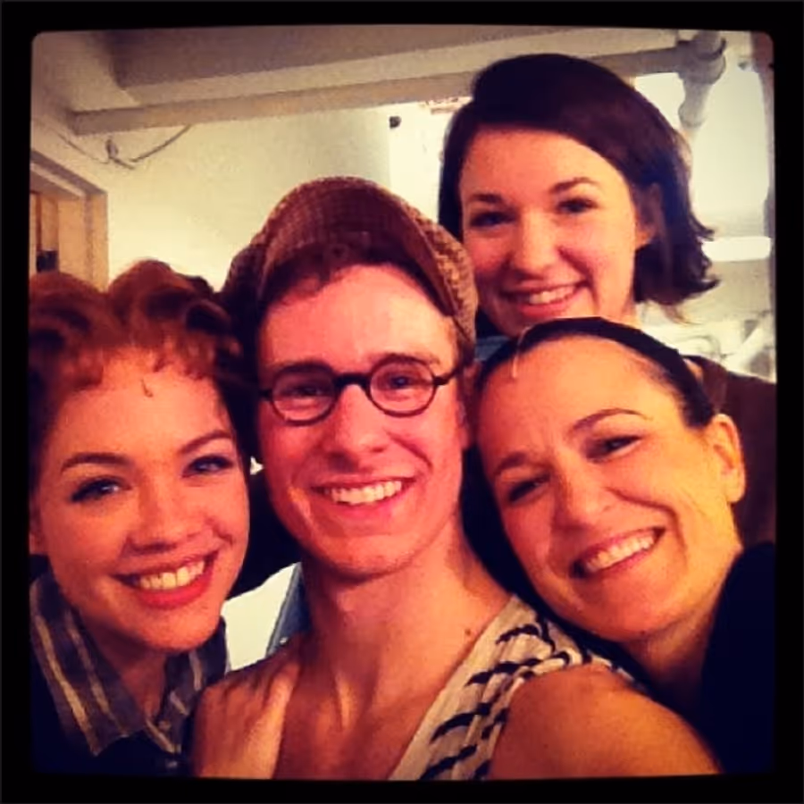 Photo Flash: Saturday Intermission Pics, Jan 19, Part 2 - 'One Week More' to See EVITA, Farewell to NEWSIES' Ryan Steele and More! Image