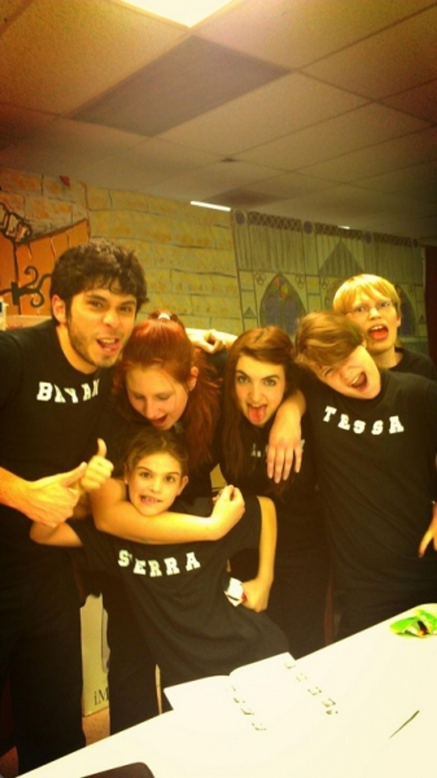 Photo Flash: Saturday Intermission Pics, Jan 19, Part 2 - 'One Week More' to See EVITA, Farewell to NEWSIES' Ryan Steele and More!  Image