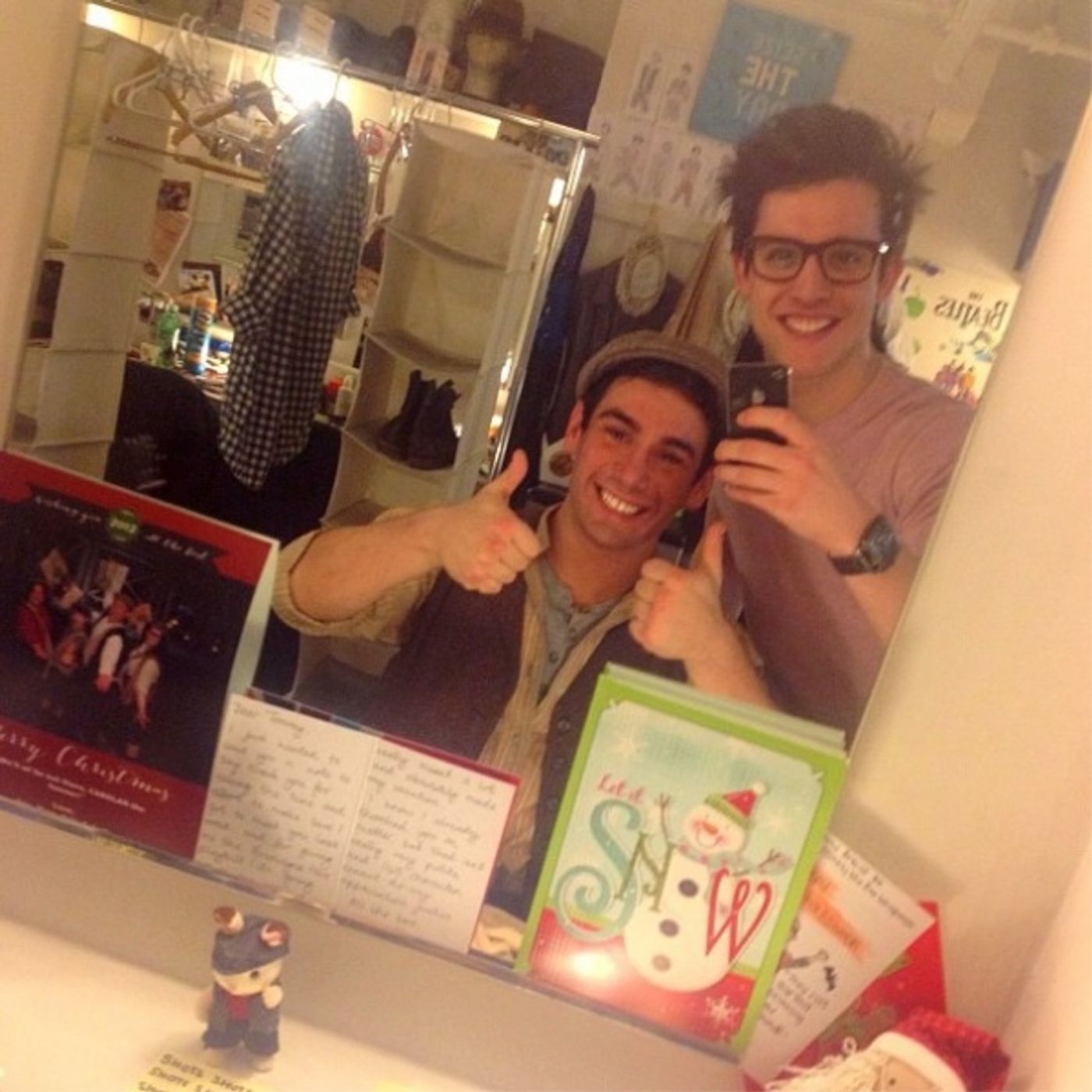 Photo Flash: Saturday Intermission Pics, Jan 19, Part 2 - 'One Week More' to See EVITA, Farewell to NEWSIES' Ryan Steele and More!  Image