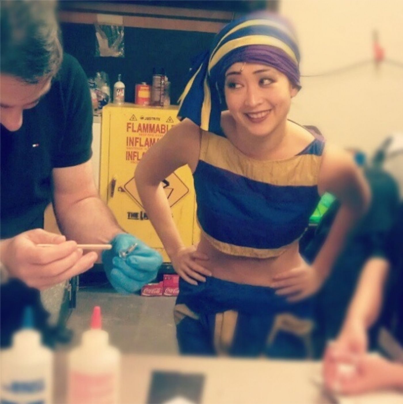 Photo Flash: Saturday Intermission Pics, Jan 19, Part 2 - 'One Week More' to See EVITA, Farewell to NEWSIES' Ryan Steele and More!  Image