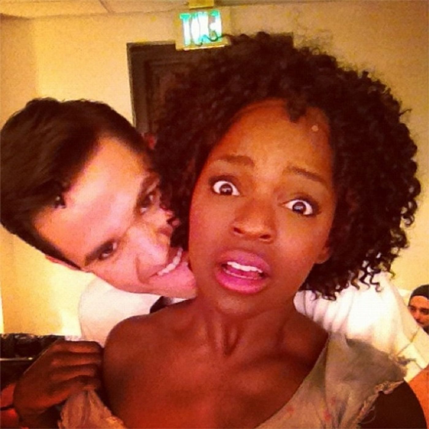 Photo Flash: Saturday Intermission Pics, Jan 19, Part 2 - 'One Week More' to See EVITA, Farewell to NEWSIES' Ryan Steele and More!  Image