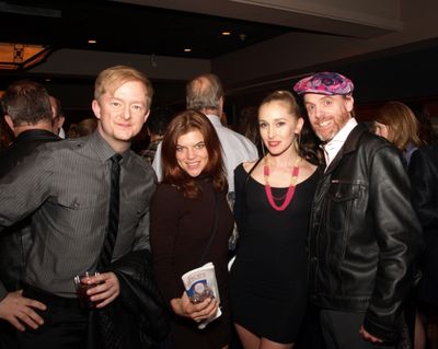 Kyle Nudo, Katherine Malak, Suzanne Jolie, and Matt Walker
 Photo