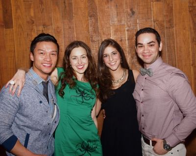 Ethan Le Phong, Suzanne Schmedding, Marlene Martinez, and Ryan Castellino
 Photo