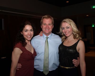 Stasha Surdyke, Tom McCoy, and Amy Rutberg
 Photo