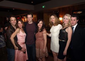 Marc Valera, Michelle Azar, Carter Roy, Kalie Quinones, Melanie Lora, and Amy Rutberg with Director Jeff Maynard
@ BroadwayWorld Marc Valera, Michelle Azar, Carter Roy, Kalie Quinones, Melanie Lora, and Amy Rutberg Photo