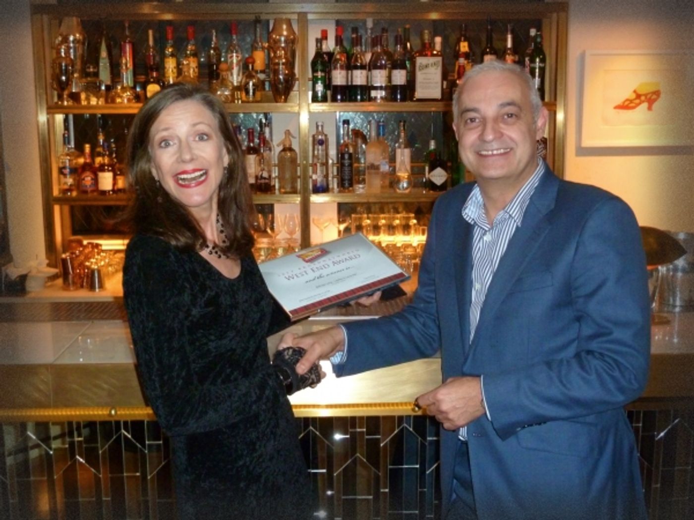 Photo Coverage: LADIES IN LAVENDER Cast And Creative Receive Their BWW:UK Awards!  Image