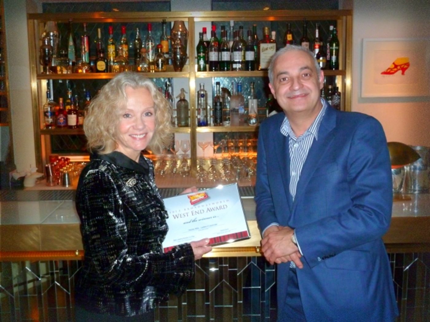 Photo Coverage: LADIES IN LAVENDER Cast And Creative Receive Their BWW:UK Awards!  Image