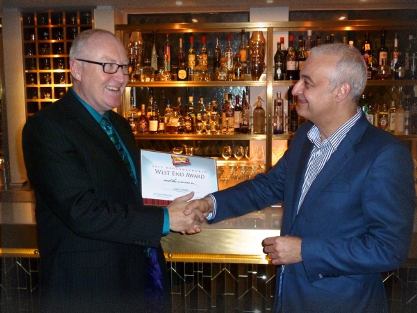 Photo Coverage: LADIES IN LAVENDER Cast And Creative Receive Their BWW:UK Awards!  Image