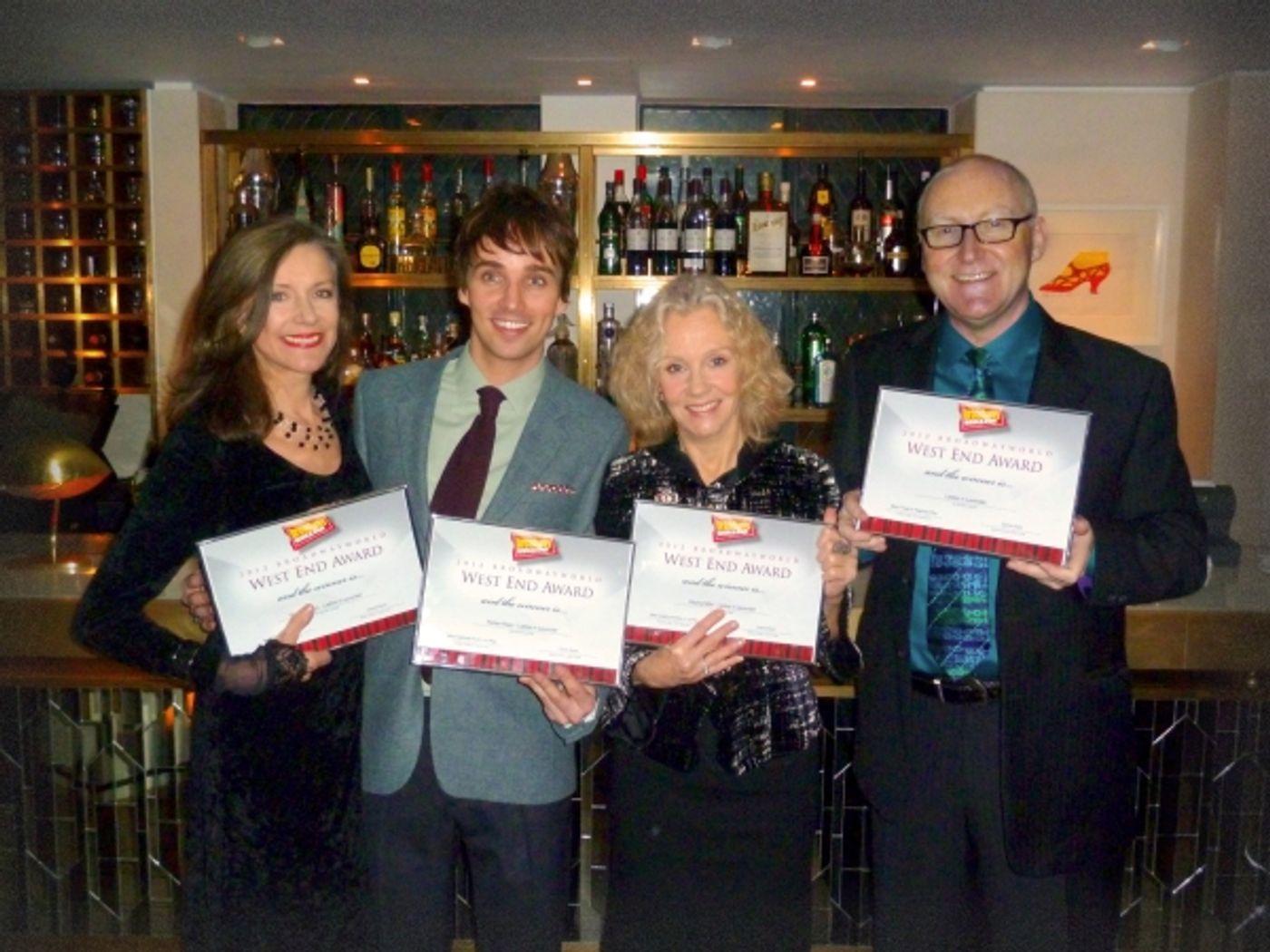 Photo Coverage: LADIES IN LAVENDER Cast And Creative Receive Their BWW:UK Awards!  Image