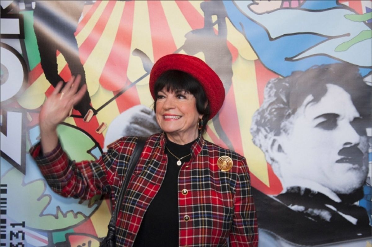 JoAnne Worley With Charlie Chaplin ticket at 