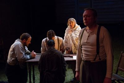 Photo Credit: Tristan Fuge. Photo Caption (L to R) Brendan Titley, Cloteal L. Horne,  Photo