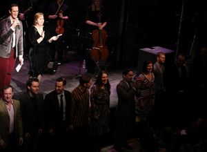 David Sisco (Founder/Creator) & Lorene Phillips (Contributing Editor) with composers Photo