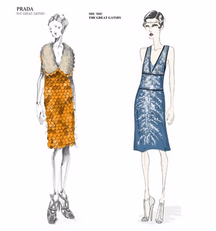 Photo Coverage: Miuccia Prada Released Four Great Gatsby Costumes Image