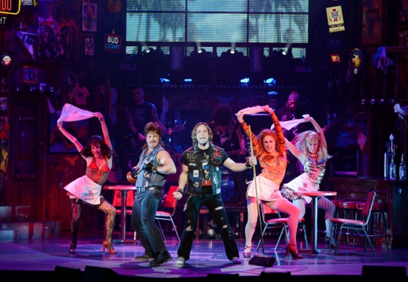 Photo Flash: First Look at ROCK OF AGES Las Vegas!  Image