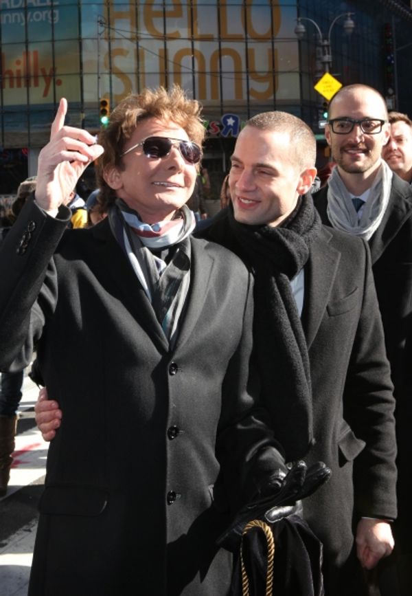 Jordan Roth with Barry Manilow & Todd Asher (NY Mayor's Office)  Photo