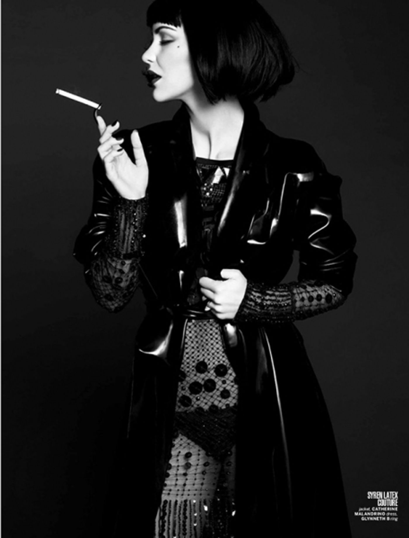 Photo Flash: Katharine McPhee Channels Co-Star Anjelica Huston in Photoshoot  Image