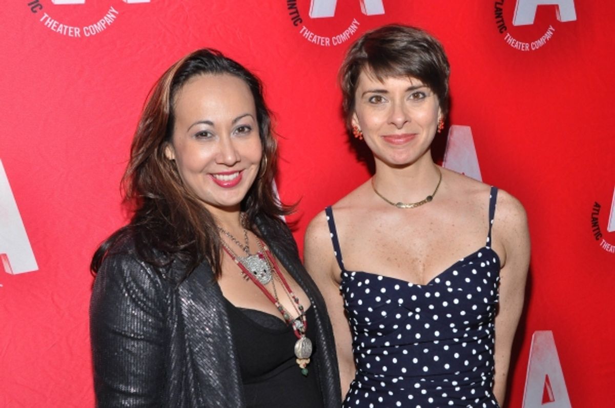 Kate Rigg, Jeanine Serralles at 