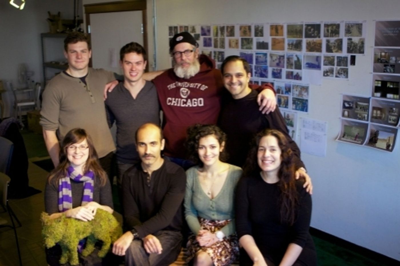 Photo Flash: Sneek Peek at Troy West, JJ Phillips and More in Rehearsals for BENGAL TIGER AT THE BAGHDAD ZOO  Image