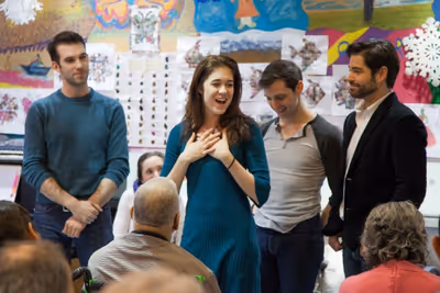 Johnny Stellard, Emily Mechler, Jason Lee Garret and Daniel Torres
 Photo