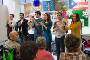 Melanie Field, Daniel Torres, Laurel Harris, Jason Lee Garret and Jackie Vanderbeck
@ BroadwayWorld Melanie Field, Daniel Torres, Laurel Harris, Jason Lee Garret and Jackie Vanderbeck
Photo