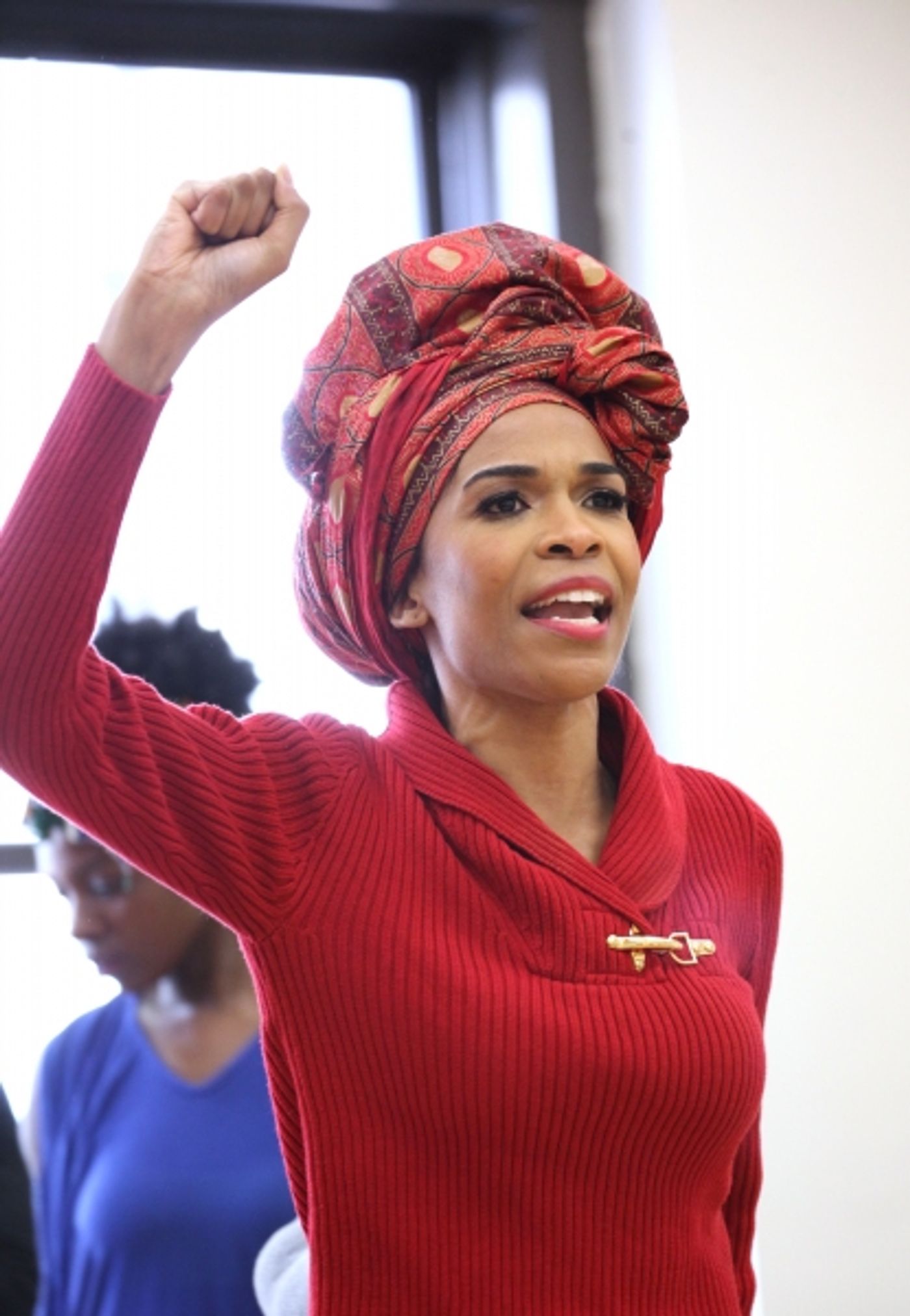 Photo Coverage: FELA! National Tour Cast Meets the Press- Michelle Williams and More!  Image