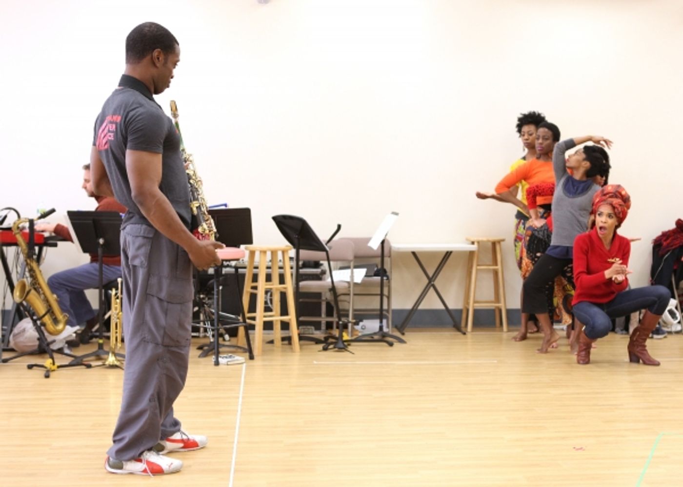 Photo Coverage: FELA! National Tour Cast Meets the Press- Michelle Williams and More!  Image