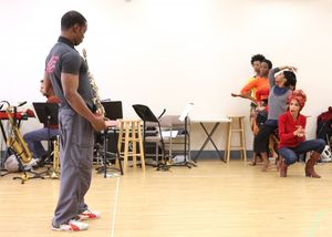 Michelle Williams & Adesola Osakalumi @ BroadwayWorld Michelle Williams & Adesola Osakalumi Photo