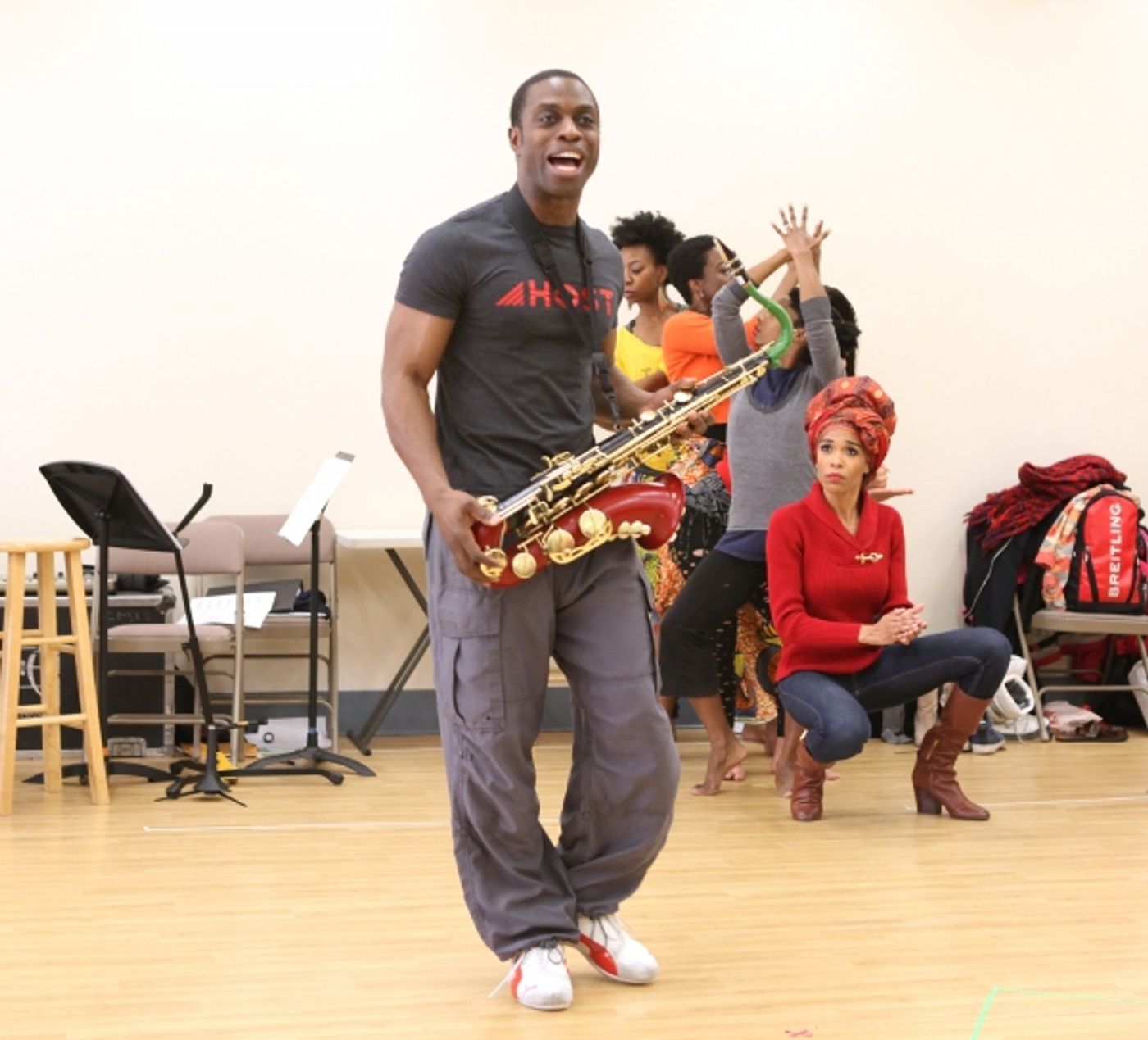 Photo Coverage: FELA! National Tour Cast Meets the Press- Michelle Williams and More!  Image