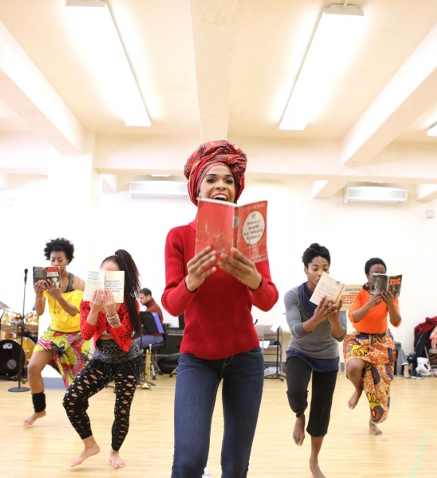 Photo Coverage: FELA! National Tour Cast Meets the Press- Michelle Williams and More!  Image