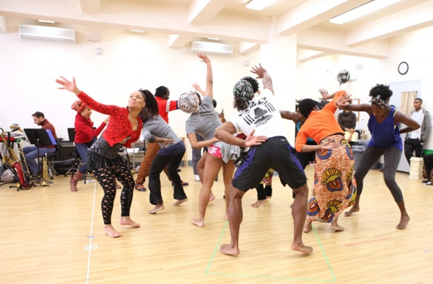 Photo Coverage: FELA! National Tour Cast Meets the Press- Michelle Williams and More!  Image