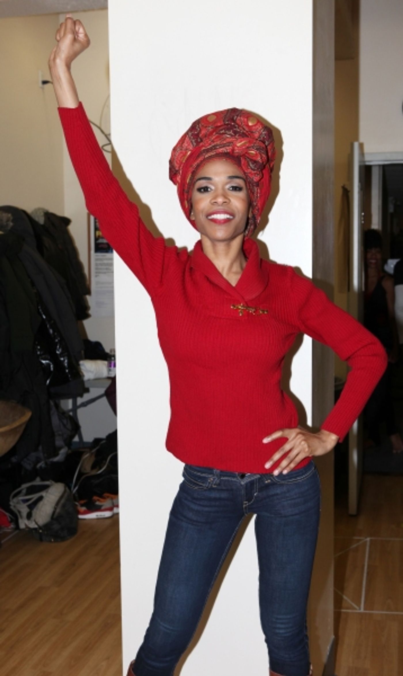 Photo Coverage: FELA! National Tour Cast Meets the Press- Michelle Williams and More!  Image