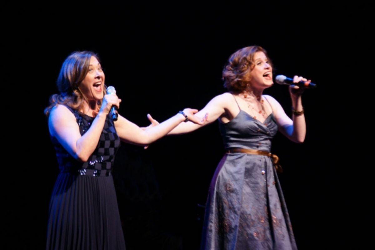 Karen Ziemba and Christiane Noll at 