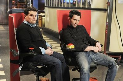 Bobby Moynihan, Adam Levine Photo