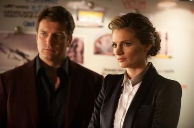 NATHAN FILLION, STANA KATIC Photo