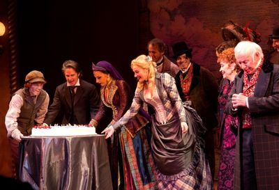 Nicholas Barasch, Peter Benson, Jessie Mueller, Betsy Wolfe, Chita Rivera, Jim Norton Photo