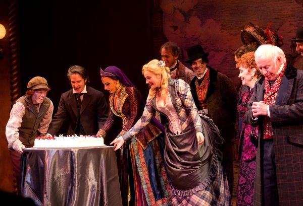 Nicholas Barasch, Peter Benson, Jessie Mueller, Betsy Wolfe, Chita Rivera, Jim Norton Photo