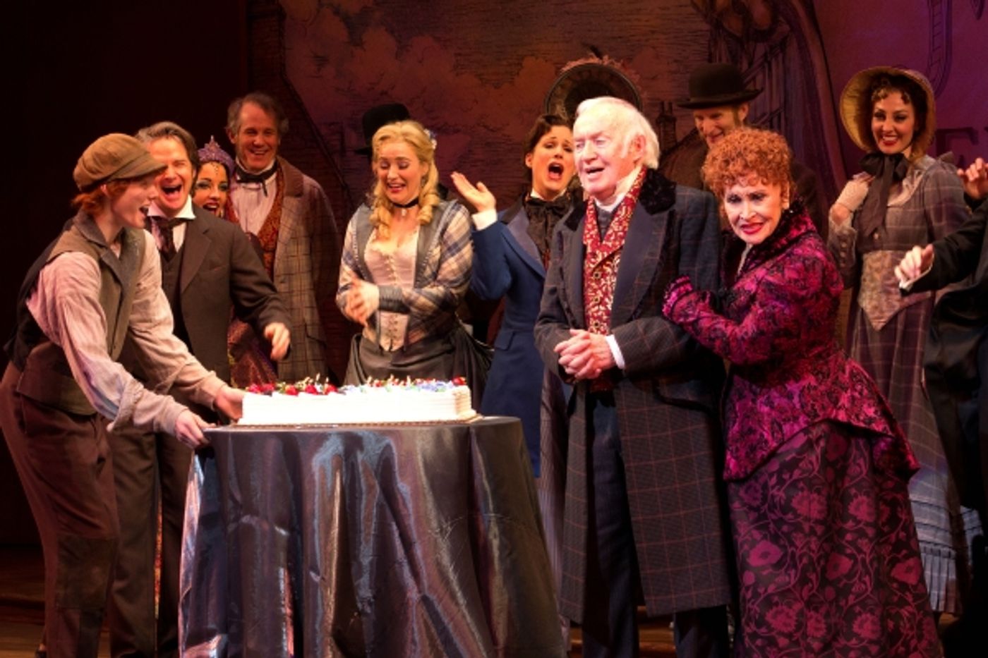 Photo Coverage: THE MYSTERY OF EDWIN DROOD Cast Celebrates Chita Rivera's Birthday!  Image