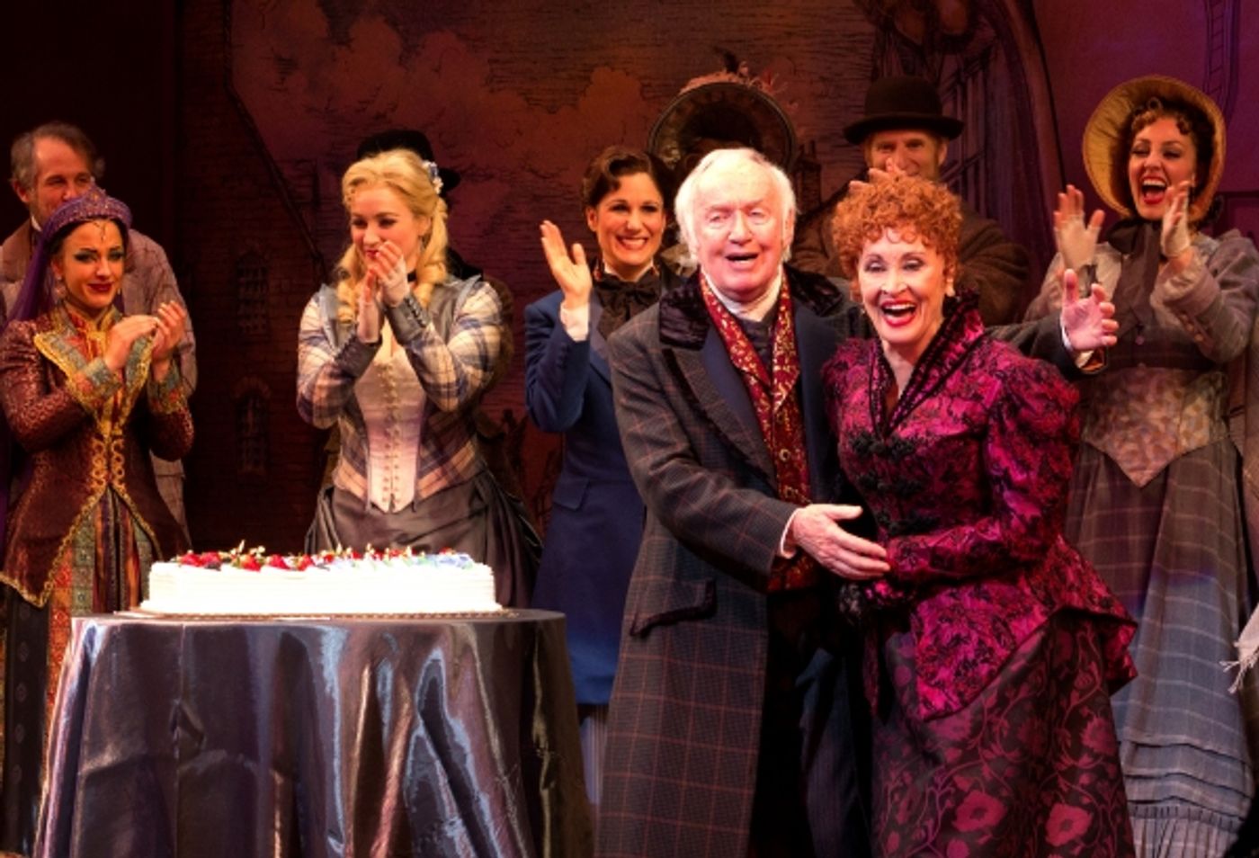 Photo Coverage: THE MYSTERY OF EDWIN DROOD Cast Celebrates Chita Rivera's Birthday!  Image