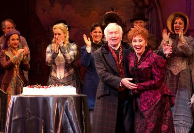 Jessie Mueller, Betsy Wolfe, Stephanie J. Block, Jim Norton, Chita Rivera
 Photo