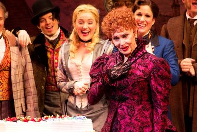 Chita Rivera and the cast of The Mystery of Edwin Drood
 Photo