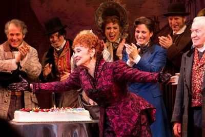 Chita Rivera and the cast of The Mystery of Edwin Drood
 Photo