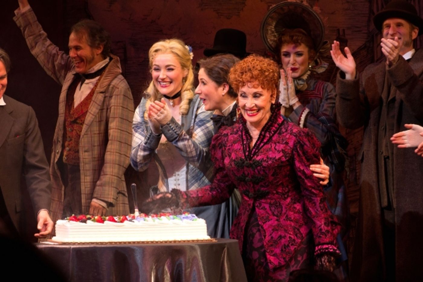 Photo Coverage: THE MYSTERY OF EDWIN DROOD Cast Celebrates Chita Rivera's Birthday!  Image