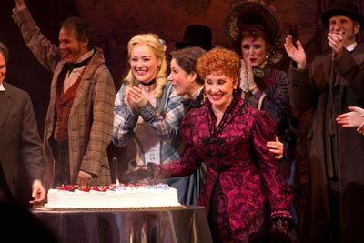 Chita Rivera and the cast of The Mystery of Edwin Drood
 Photo