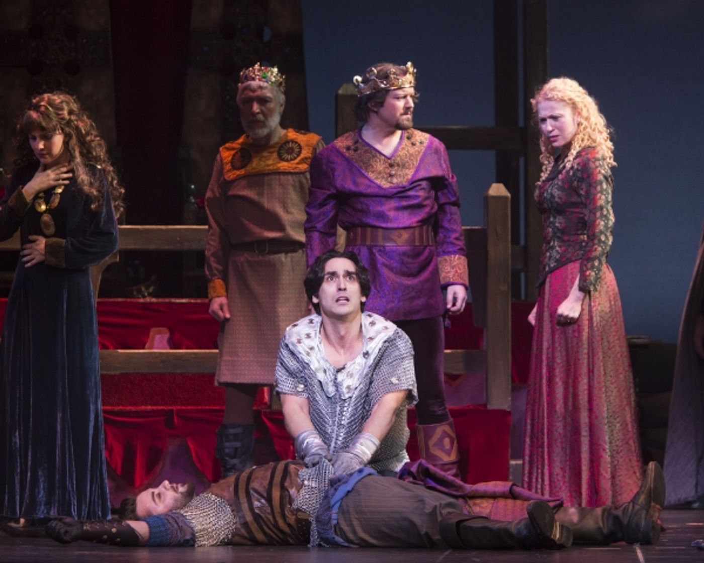 Photo Flash: First Look at Robert Petkoff, Tony Sheldon and More in TUTS' CAMELOT  Image